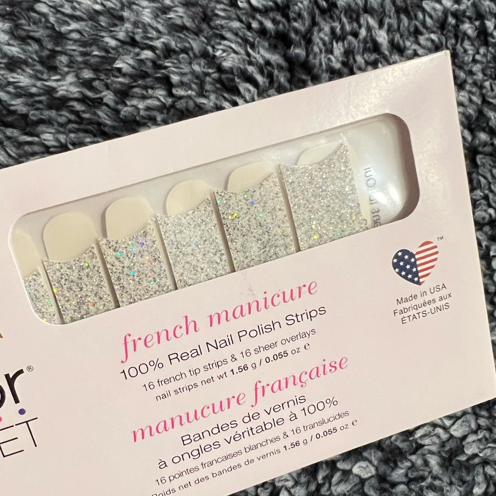 Color Street nails strips/ Press on and sheep! Everything you need included!